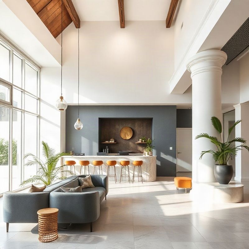 Reception of the Chessharborz office in Ipanema