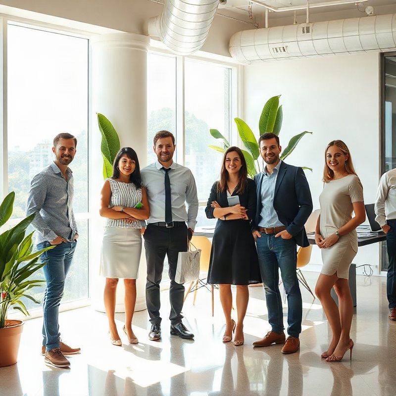 Chessharborz team in the Ipanema office